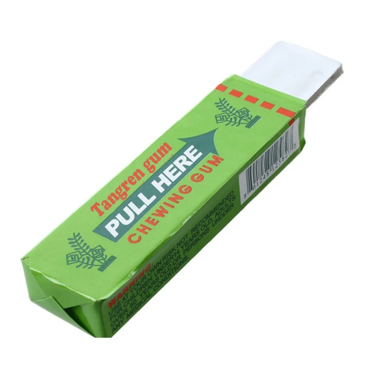 factory price white protect your teeth customized paper packing sugar free xylitol chewing bubble gums