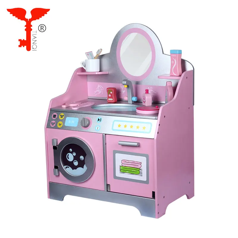 New Design Factory Wholesale Kids Wooden Washing Toy