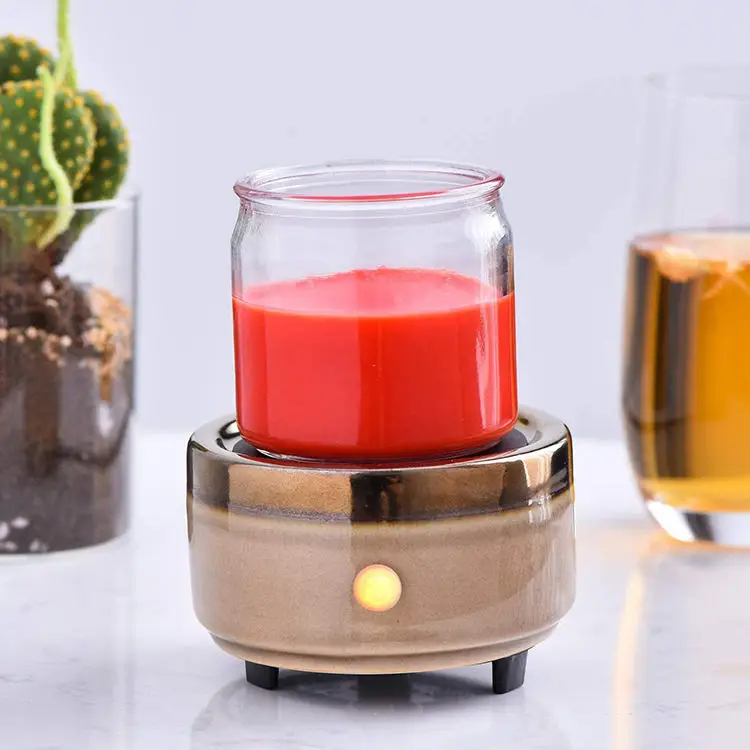 Scented Candles Wax Burner, Electric Luxury Wax Melt Burners, Silicon Molds of Resin Wood Hanging Incense Burner