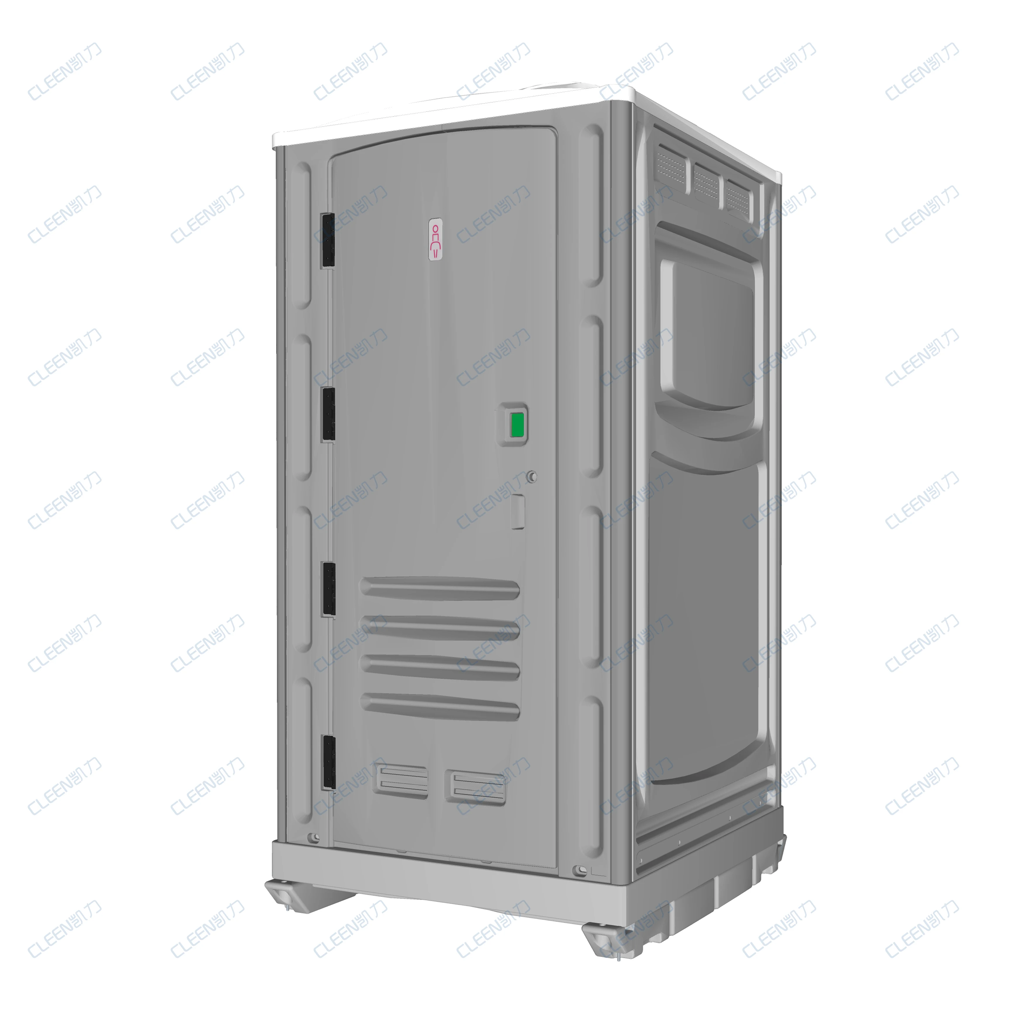 recycle portable toilet from China manufacturer temporary sales production construction site toilets site toilets seated bowl fo