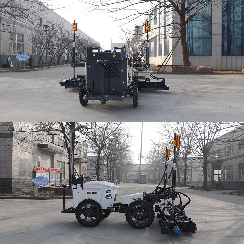 VANSE WS940C полностью гидравлический бетонный Уровень лазерный нивелир пол Вибрационный выравнивание с HONDA GX690