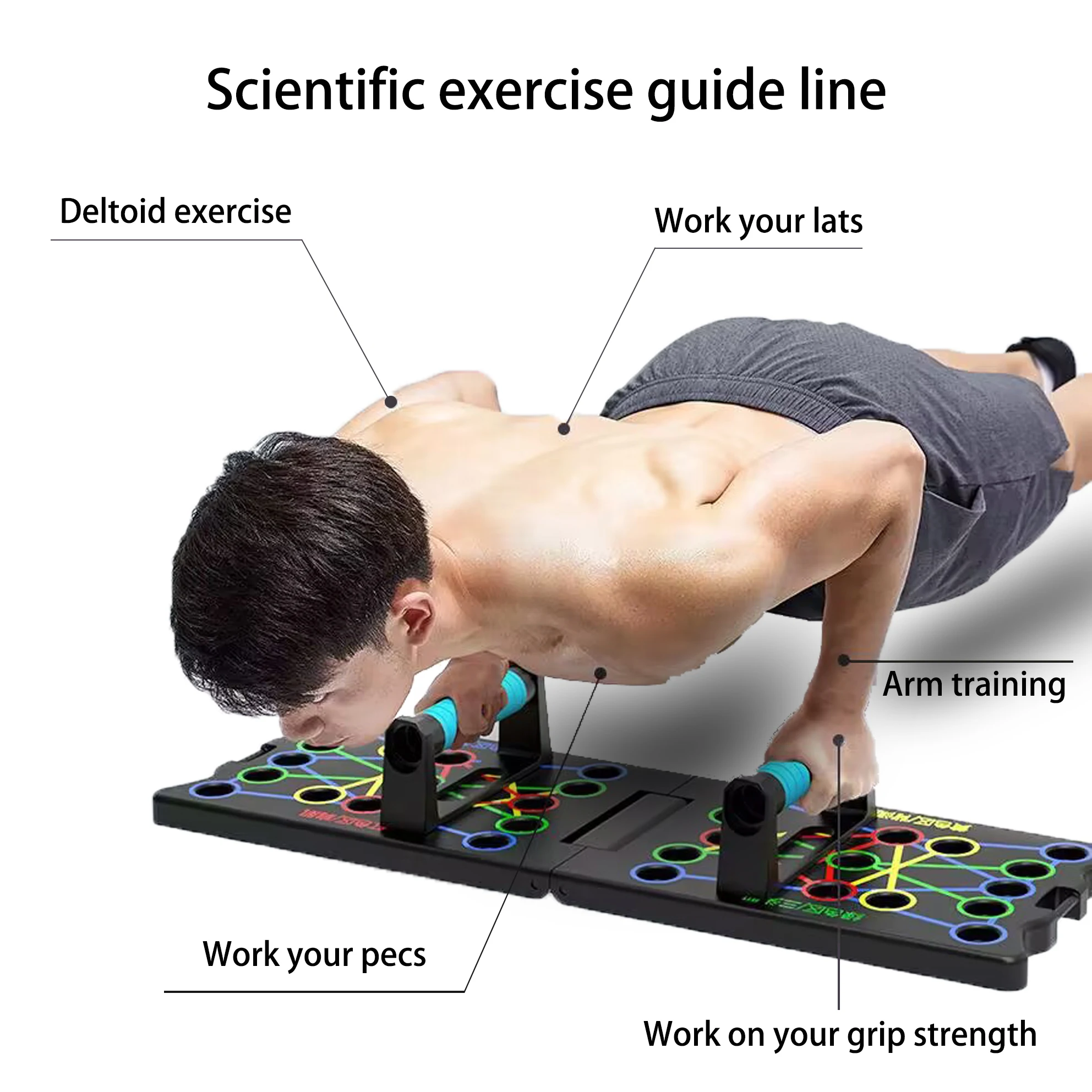 NQ SPORTS Best Selling Multi-Function Push up Board Body Building Fitness Workout Exercise Equipment