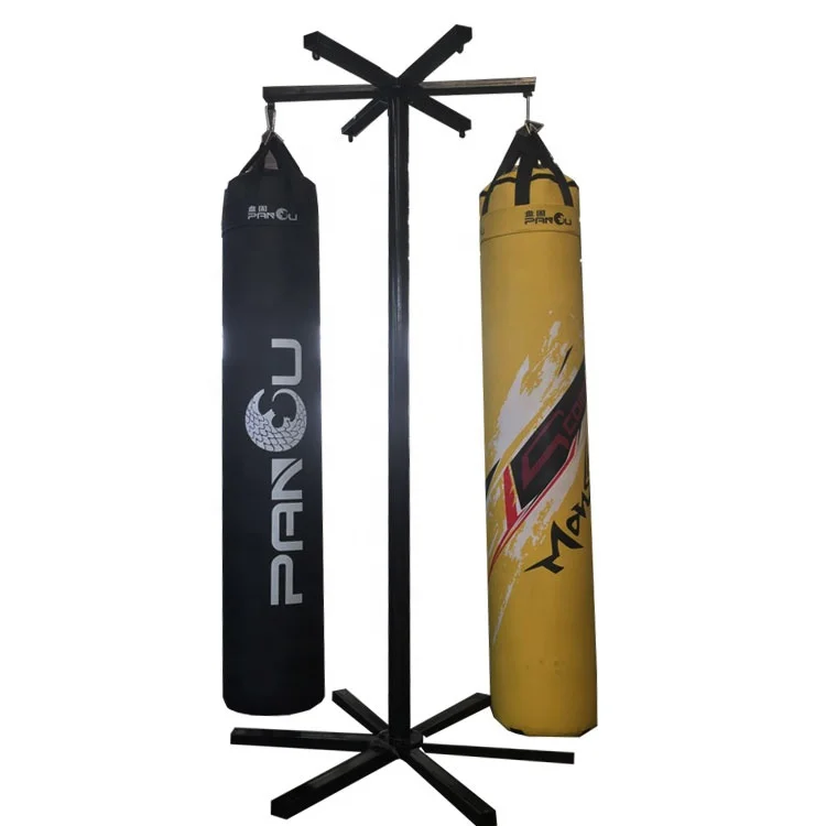 2021 New Design Customized Fitness Training Kicking Boxing Standing Punching Heavy Bags
