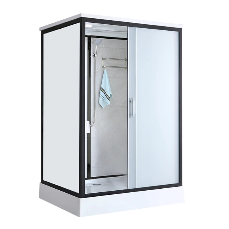 Integrated One-Piece Prefab Bathroom Unit with Shower Toilet and Bathing Room for Rural Rental Properties