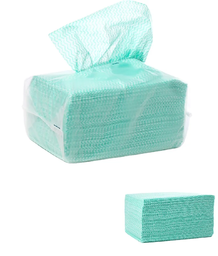 Household Cleaning Products Disposable Nonwoven Kitchen Roll Rag Dishcloth Duster Dish Towel Wipe Cleaning Cloth