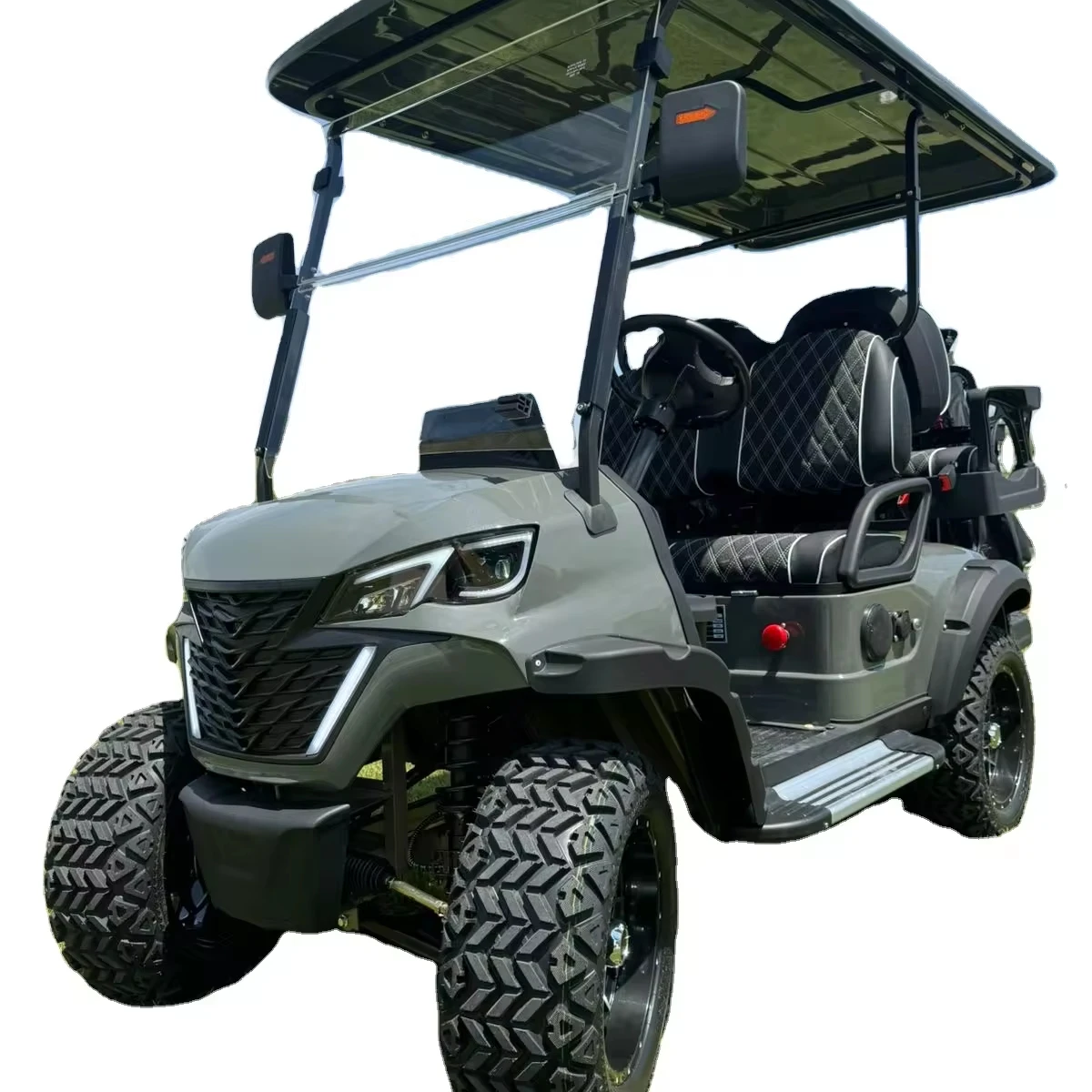 Sharefer Electric Club Golf Carts Mini Single Seat Ambulance Golf Cart Buggy 2 Wheel Customized Electric Golf Car 72V