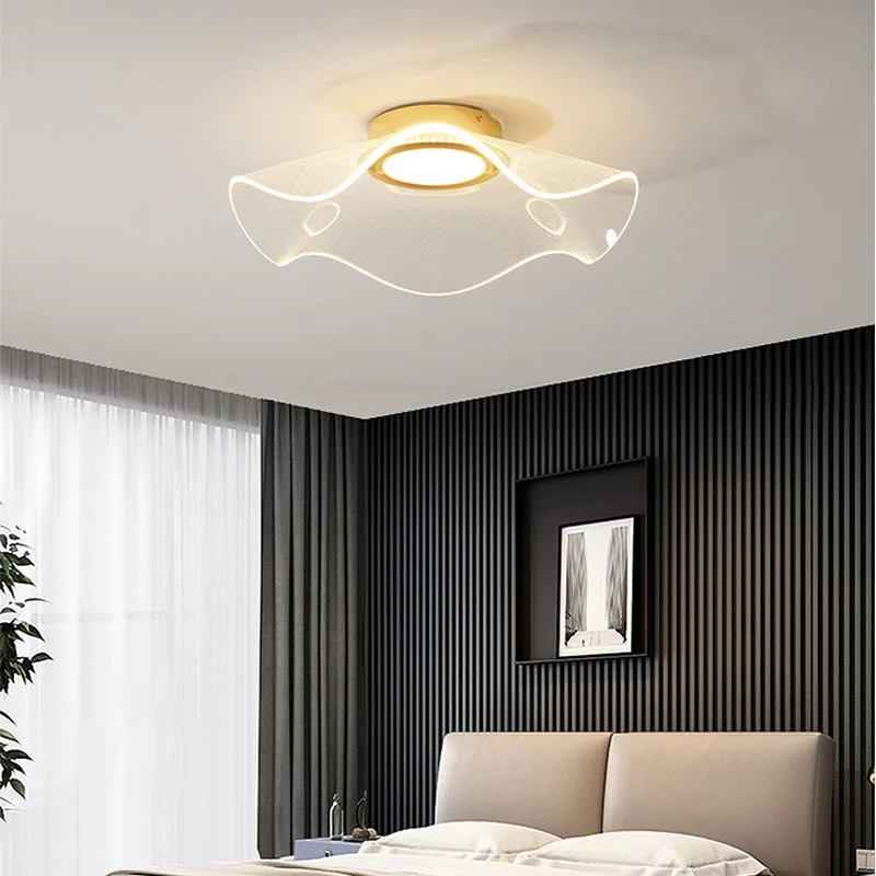 Hot Popular Nordic Hotel Hanging Cheap Price Decorative Bedroom Acrylic Bedroom Ceiling Mini Pendant Light