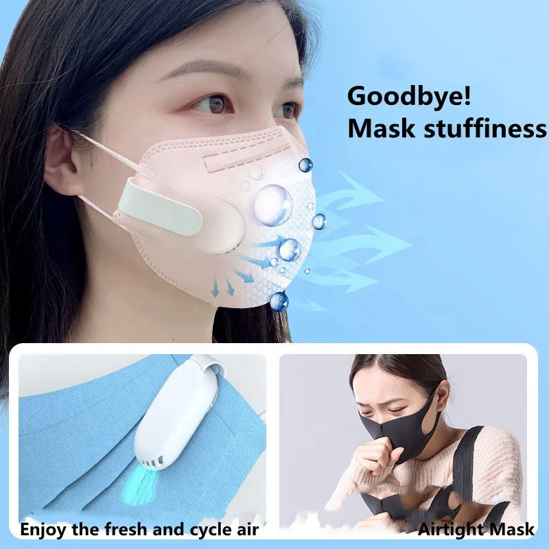 2021 New Design global popular portable fans  necklace fans