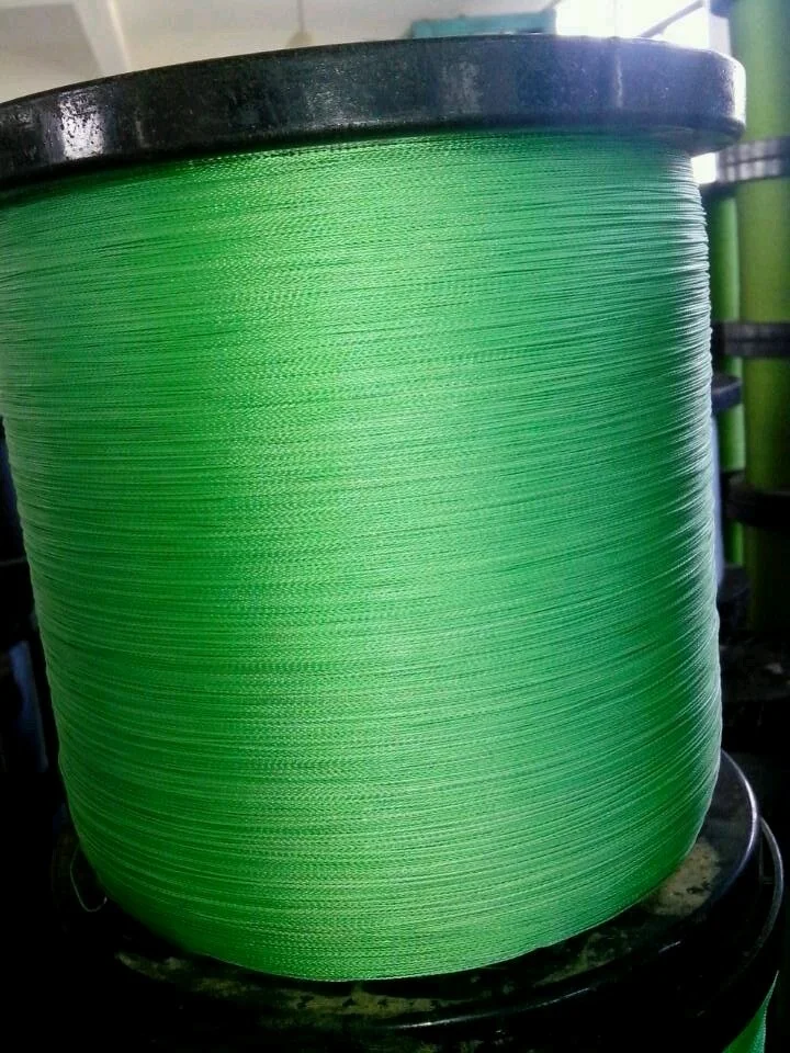 8 головок, 8 шпинделей, машина для плетения лески