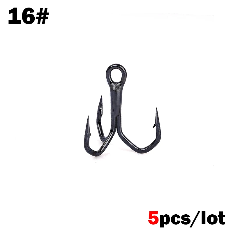 OUTKIT 10pcs 4x High Quality Mustad Wholesale Sea Fishing Freshwater Saltwater Lure Stainless Steel Treble Hooks