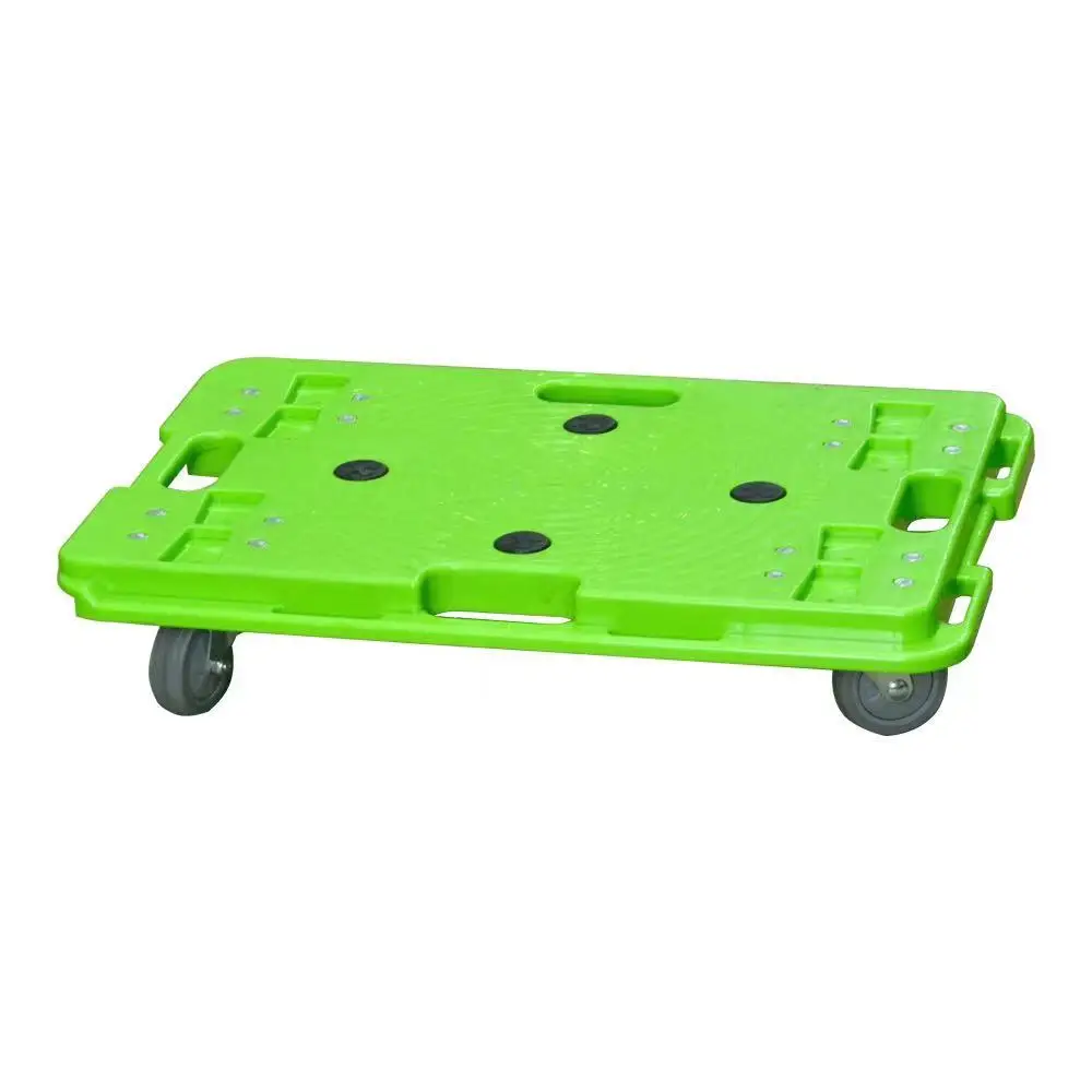 Штабелируемый транспортировки мобильный четырёхколёсный вагончик с тележки промышленного сверхпрочный пластмассовый контактный