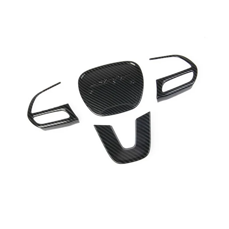 Car Interior modification accessories steering wheel decorate patch  For Dodge Durango 2014-2021