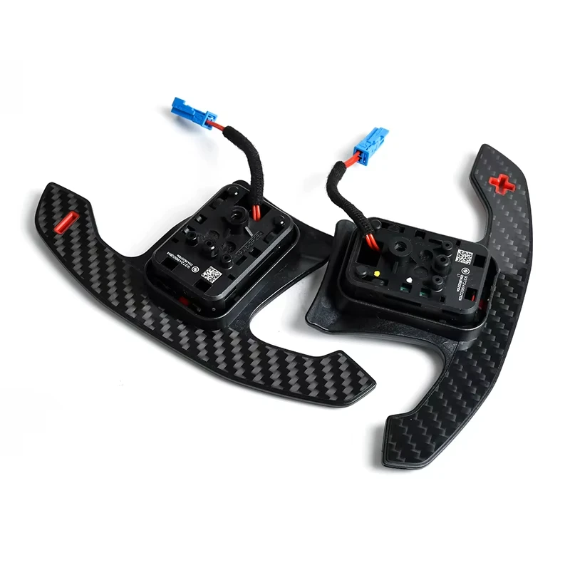 Carbon Fiber Paddle Shifter Gear Shift Shifter For BMW F30 F31 F32 F10 F20 F15 F16 G30 G20 Steering Wheel Extension Accessories