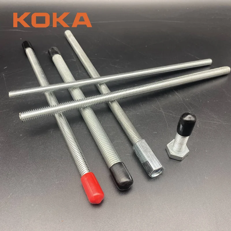 Factory m12 m16 Hot Dipped Galvanized Threaded Rods 3m 6m Metal Steel acme Threaded Rods