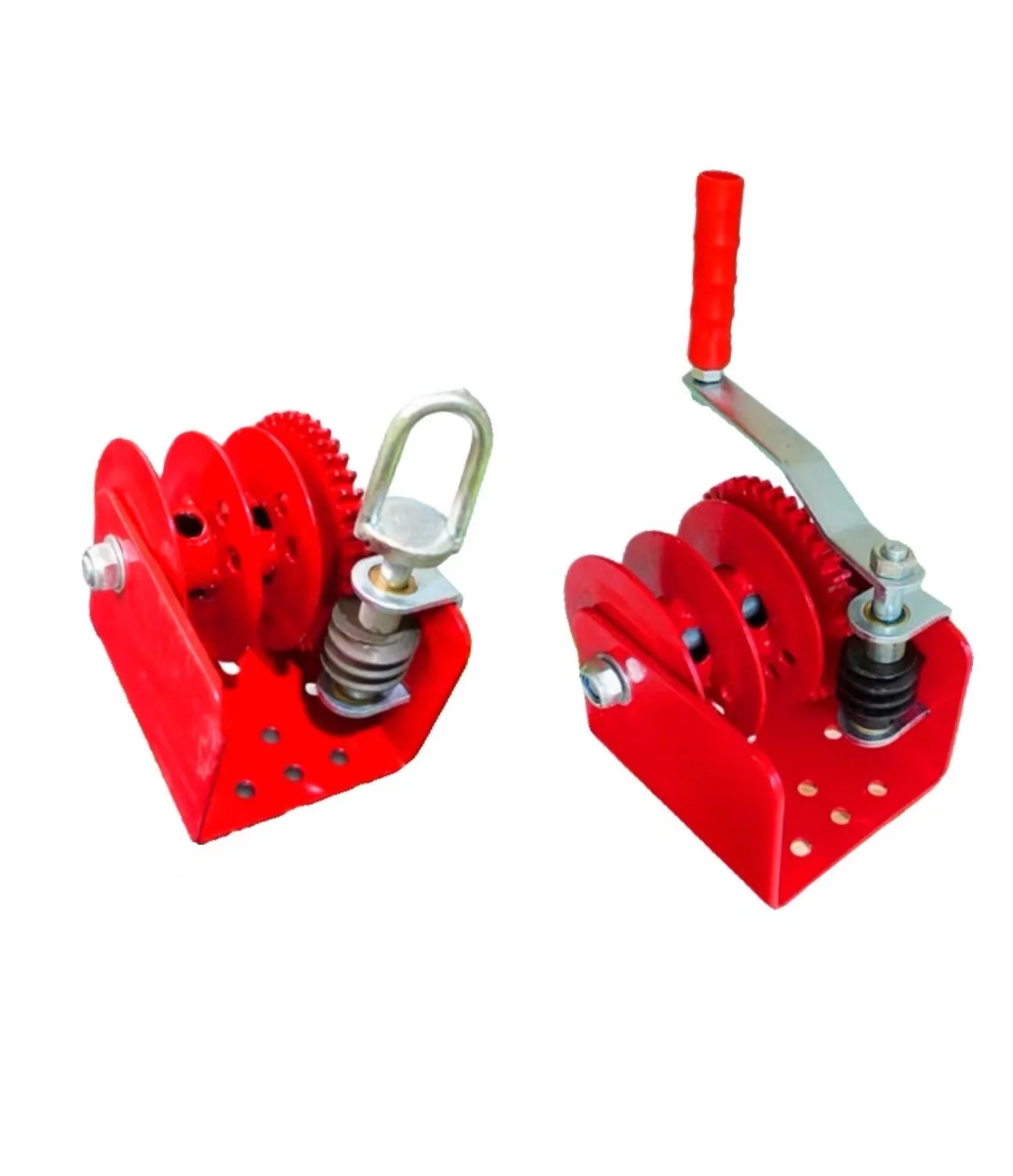 Factory Low Price Steel Heavy Duty Self-Locking Manual Draw Bar Cable Wire Rope Hand Winch Pull Handle 1200 Kg