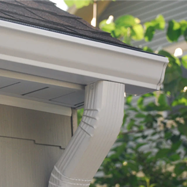 Roofing Seamless Metal Rainwater Gutters Roof Colored Aluminium Rain Tube Gutter