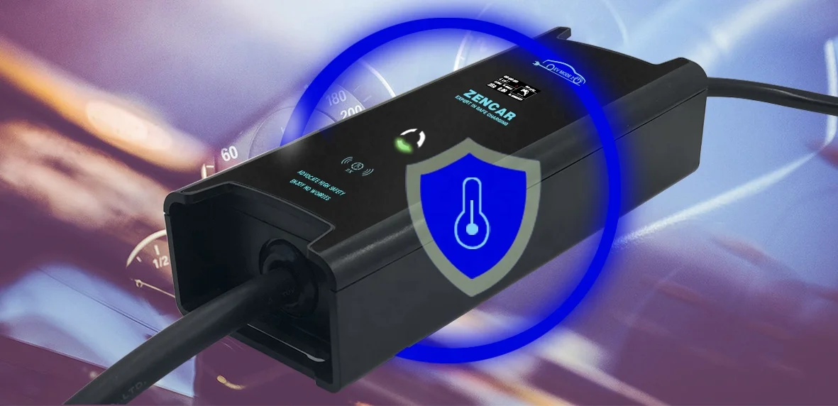  Zencar 11kw three phase portable type 2 ev charger 400V