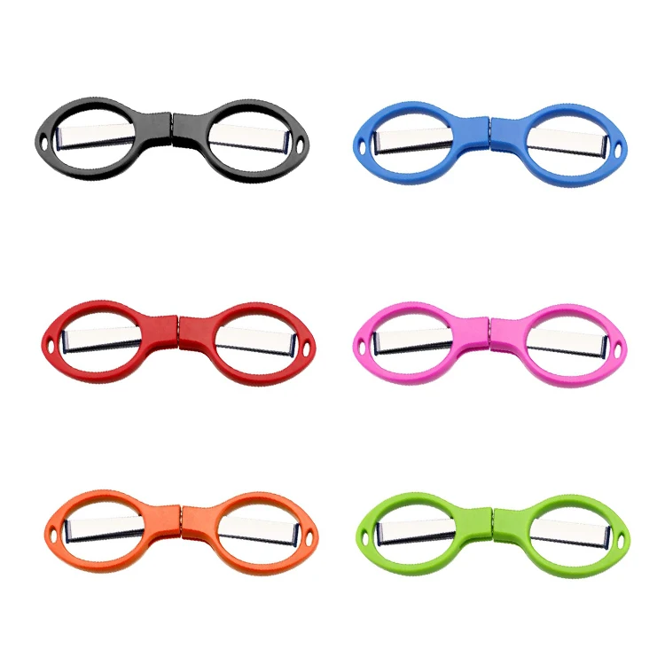 Mini Colorful Folding Scissors Safety Pocket Scissors Fishing Scissors Foldable Shears For Traveling