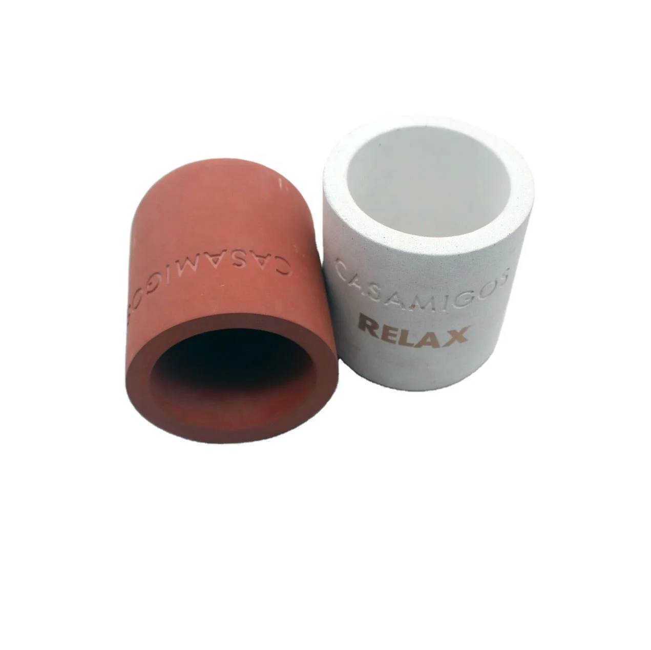 Цена по прейскуранту завода прямая продажа Terrazzo цементная свеча чашка каменная свеча банка