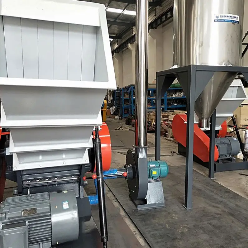 HUARE HSS600 20HP Mill Crusher Huare hot sale 15KW Plastic Crusher for Crushing Plastic Fruit Crates