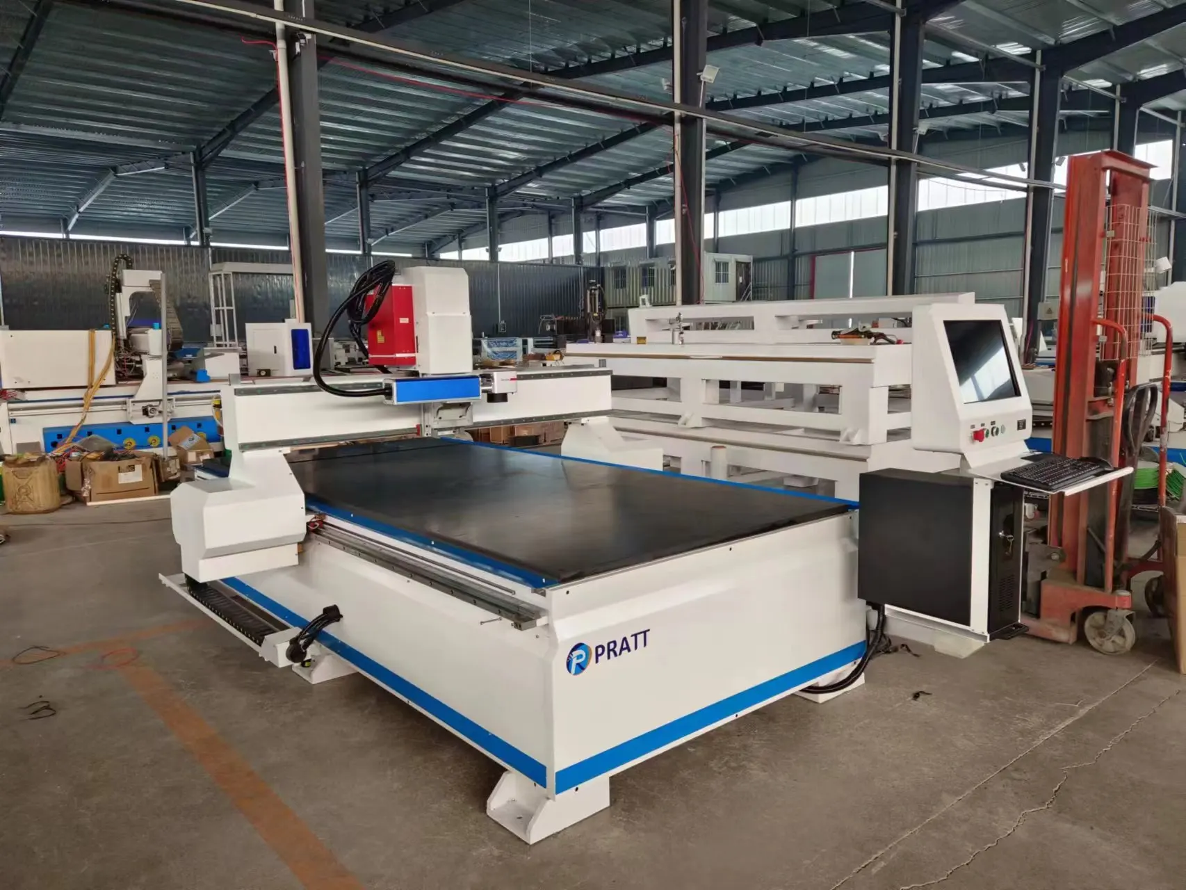 Pratt CNC дизайн лазерная маркировочная машина для стекла зеркальная пескоструйная глазировки большая