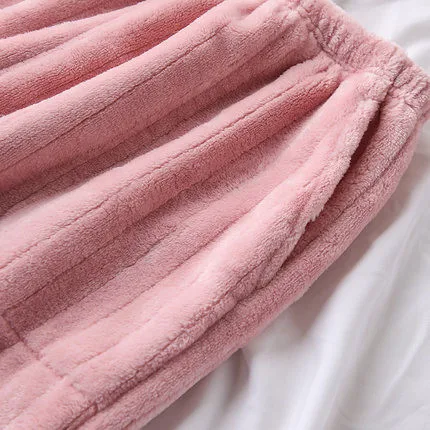 ladies sleepwear female nighties pijamas women warm girls nighty patterns flannel pants