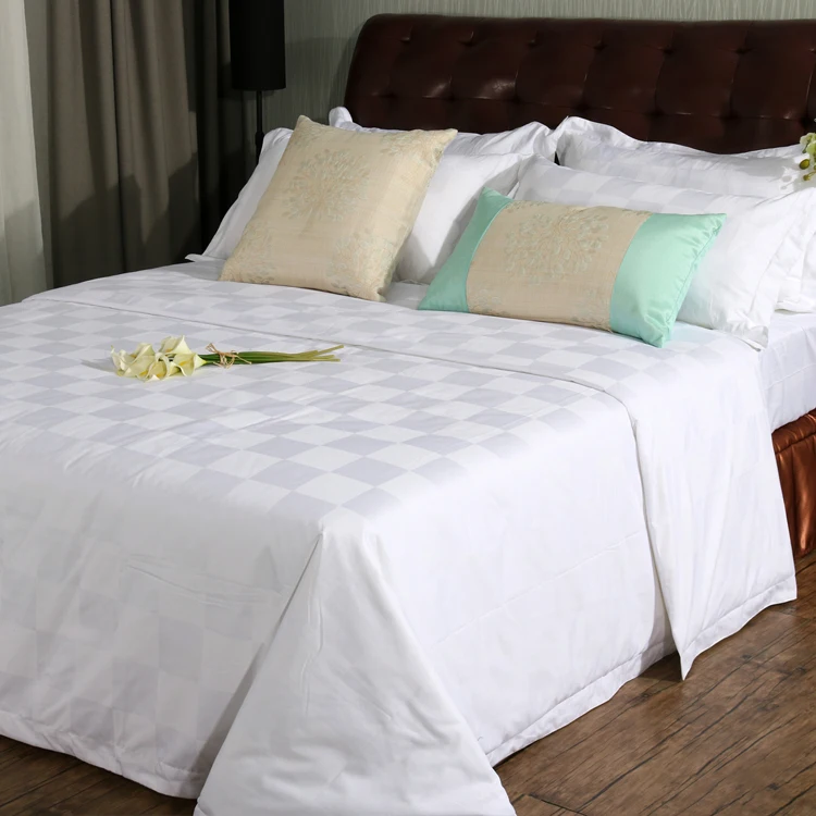 9 см жаккардовая белая простыня из хлопчатобумажной ткани