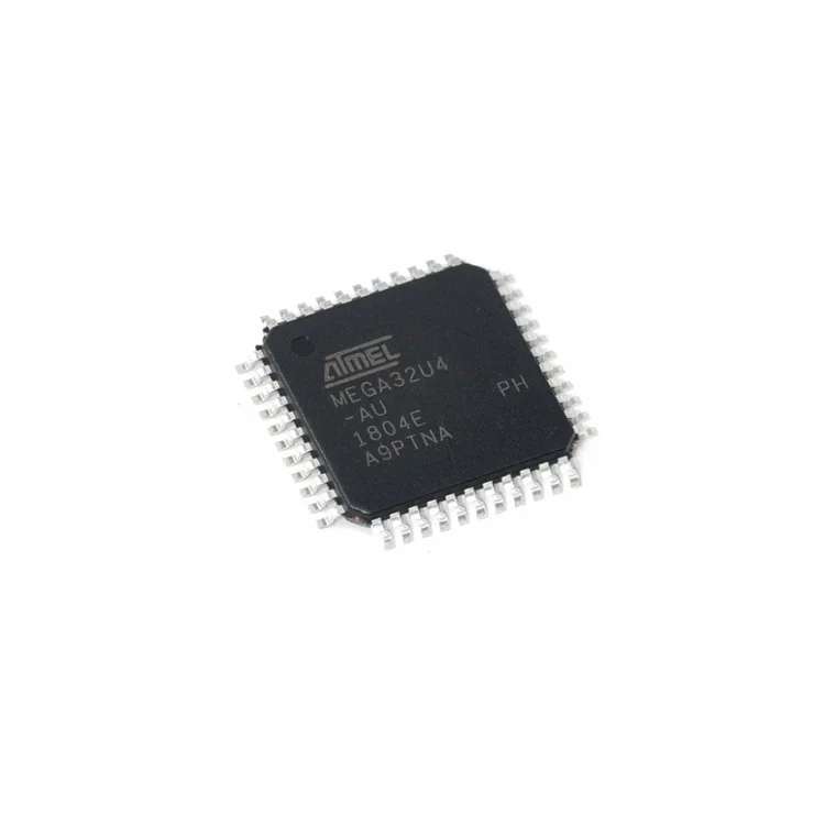 Chip 8-bit microcontroller AVR 16K flash memory USB package TQFP-44 ATMEGA32U4-AU