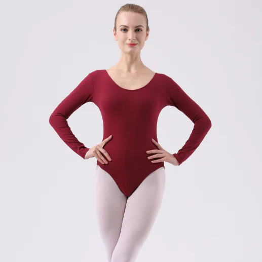 Трико с длинным рукавом для девочек-подростков