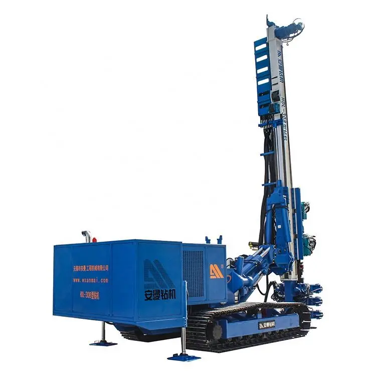 HDL-308 Manufacturer Supply china mini borehole drill machine multi-function hydraulic drilling rig