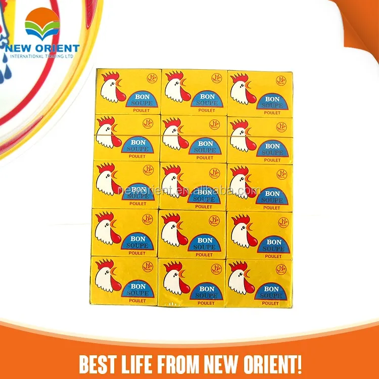 4G 10G Halal Chicken Mixed Seasoning Powder Soup Cube Bouillon Condiment Seasoning For Halal African Muslim Food Cooking