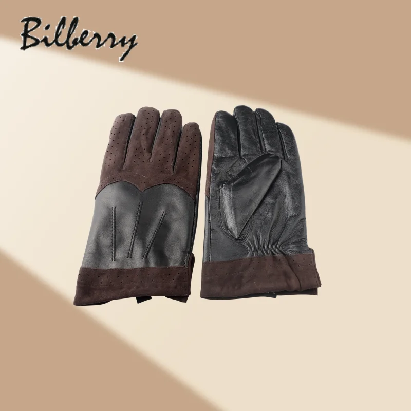 Driving Gloves for Men Manufacturer Winter Dress Gloves /fashion Glove /plian,plain Daily Life Custom Skin Tight Genuine Leather
