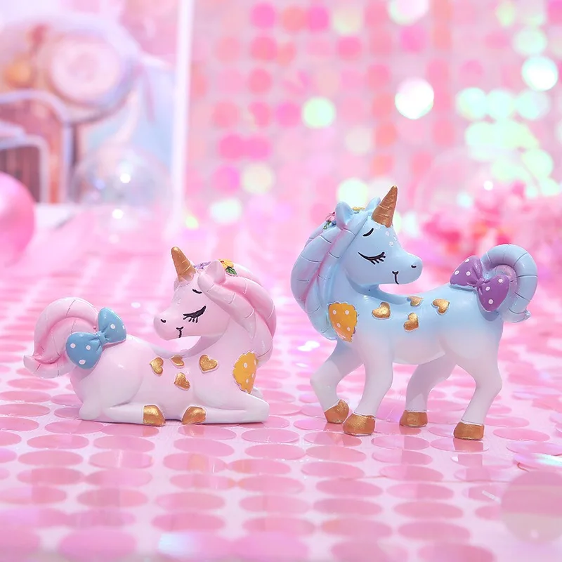 Hot Sale Birthday Cake Topper with High Quality for Wedding Decoration Wnicorn Cake Topper Cake Decoration