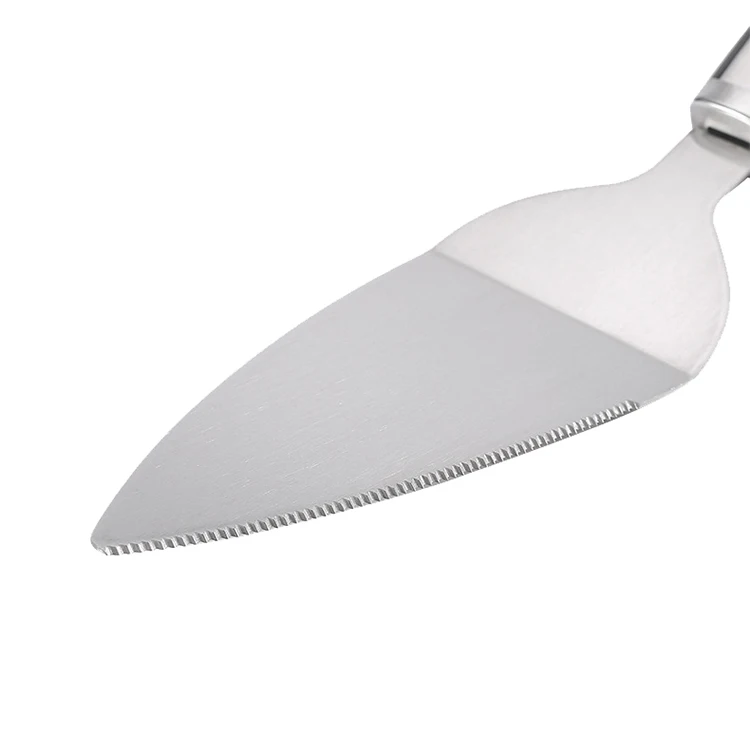 Factory New Arrival Baking Gadget 2PCS Kit Stainless Steel Pancake Cake Pizza Wheel Cutter Shovel Set