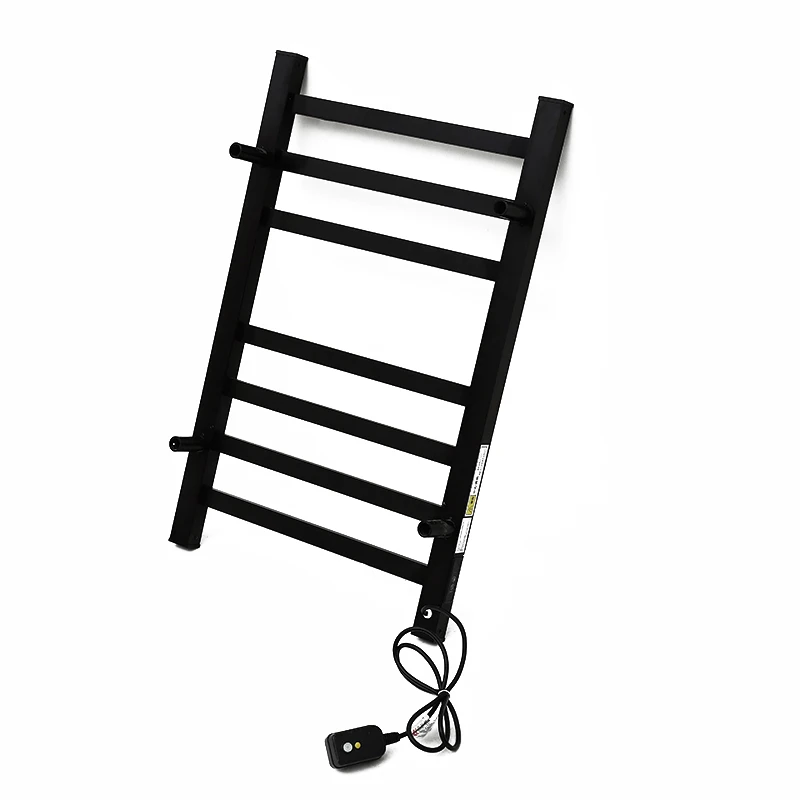 Заводская эва E-нагревательная Настенная Ванная черная алюминиевая черная окисленная горячая электрическая грелка для полотенец