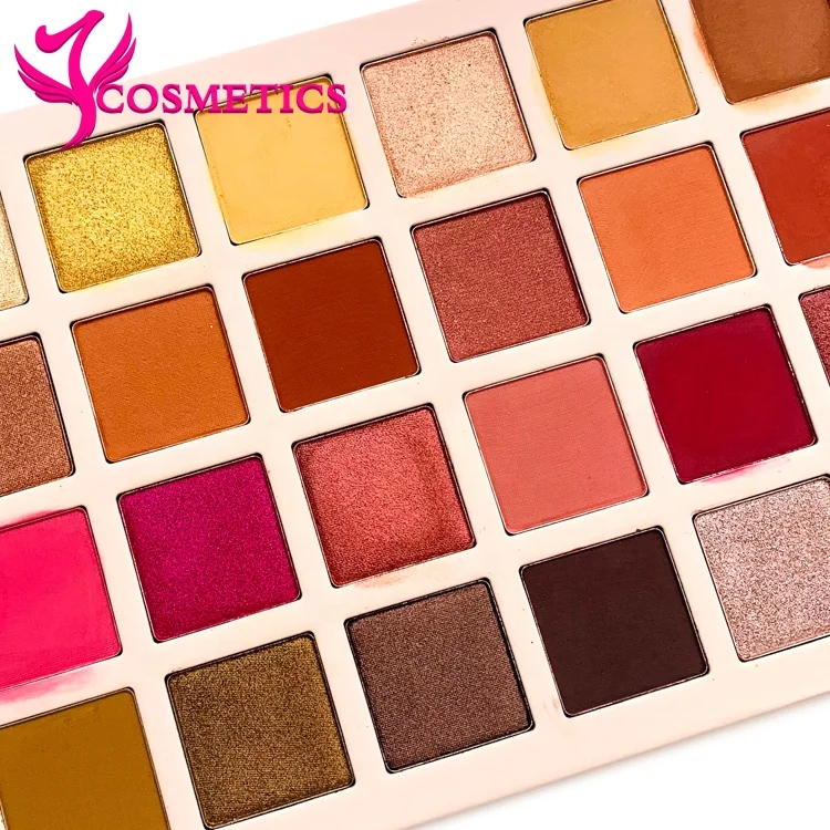 hotsale vegan 28 color diy eye shadow vegan pigmented makeup private label eyeshadow palette pallet