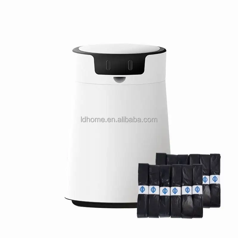 Smart Garbage Sensor Trash can Self Change Automatic Self Seal trash Self sealing trash can