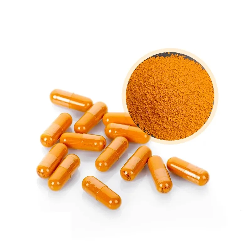 Wholesale Organic Formula Turmeric Curcumin Capsules Oem Private Label Turmeric And Black Pepper Capsules