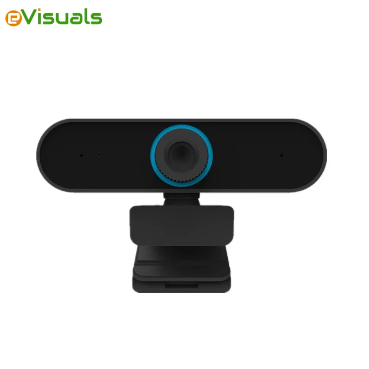 High definition  Webcam with dual microphone and privacy cover for online class