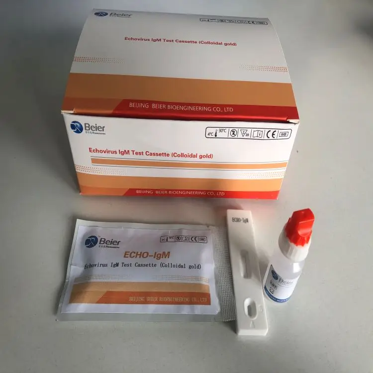 Diagnostic rapid test kit for Echovirus IgM Test Cassette