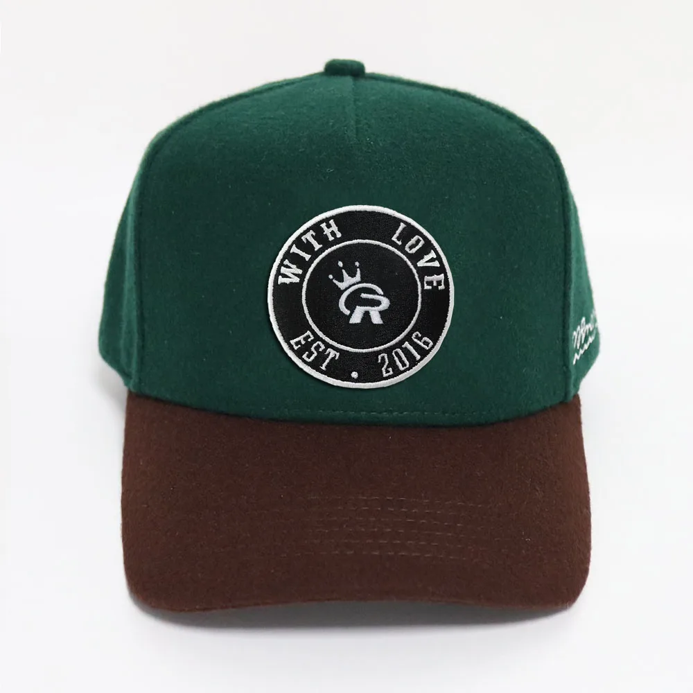 D-RAY HEADWEAR OEM Custom Design Metal Logo oem odm madeHat For Sale Sport Baseball Cap 5 Panels  Logo Caps For Mens