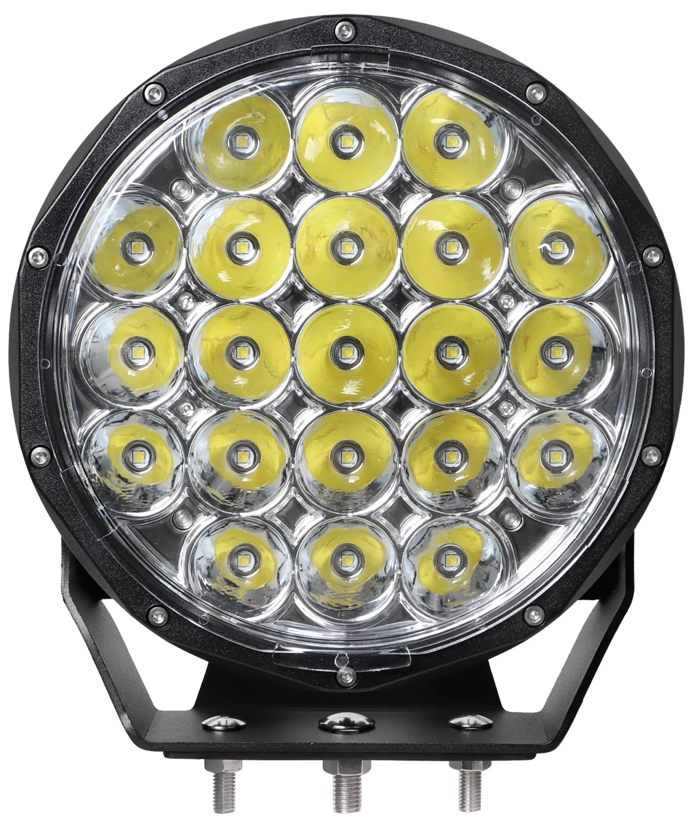 Wholesale High Power 84W E-Mark Off Road Led Driving Spot Light with cover 4WD Round Truck pickup 7' inch Car Led Spotlights