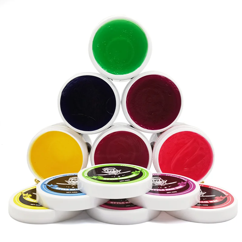 Manufacturers bulk price water based hair wax men hair styling wax private label pomade hair wax gel
