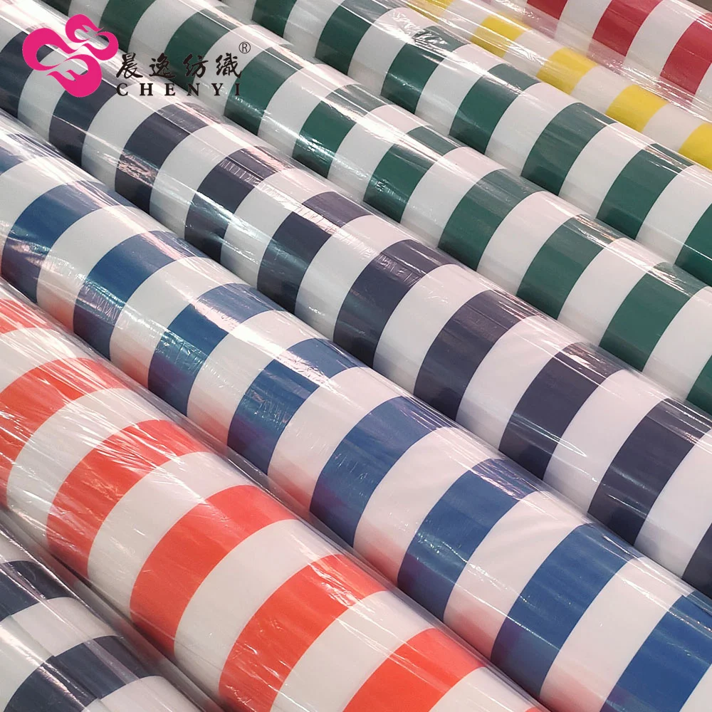 Fireproof tent material 400D strip fabric for camping tent sunshade