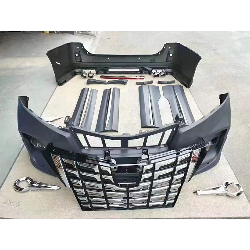 High Quality Body Kit Car Bumper  2008-2015  Modellista Body Kit for Toyota Alphard 20 Series with Front and Rear