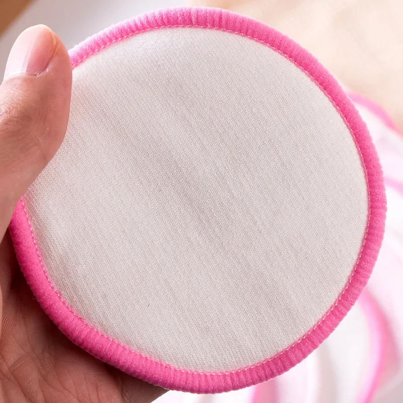 
100% Biodegradable bamboo cotton make-up remove pads 
