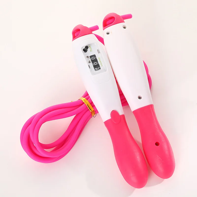 Electronic skipping rope cross-border skipping rope counting skipping ropeless wire rope skipping low price wholesale