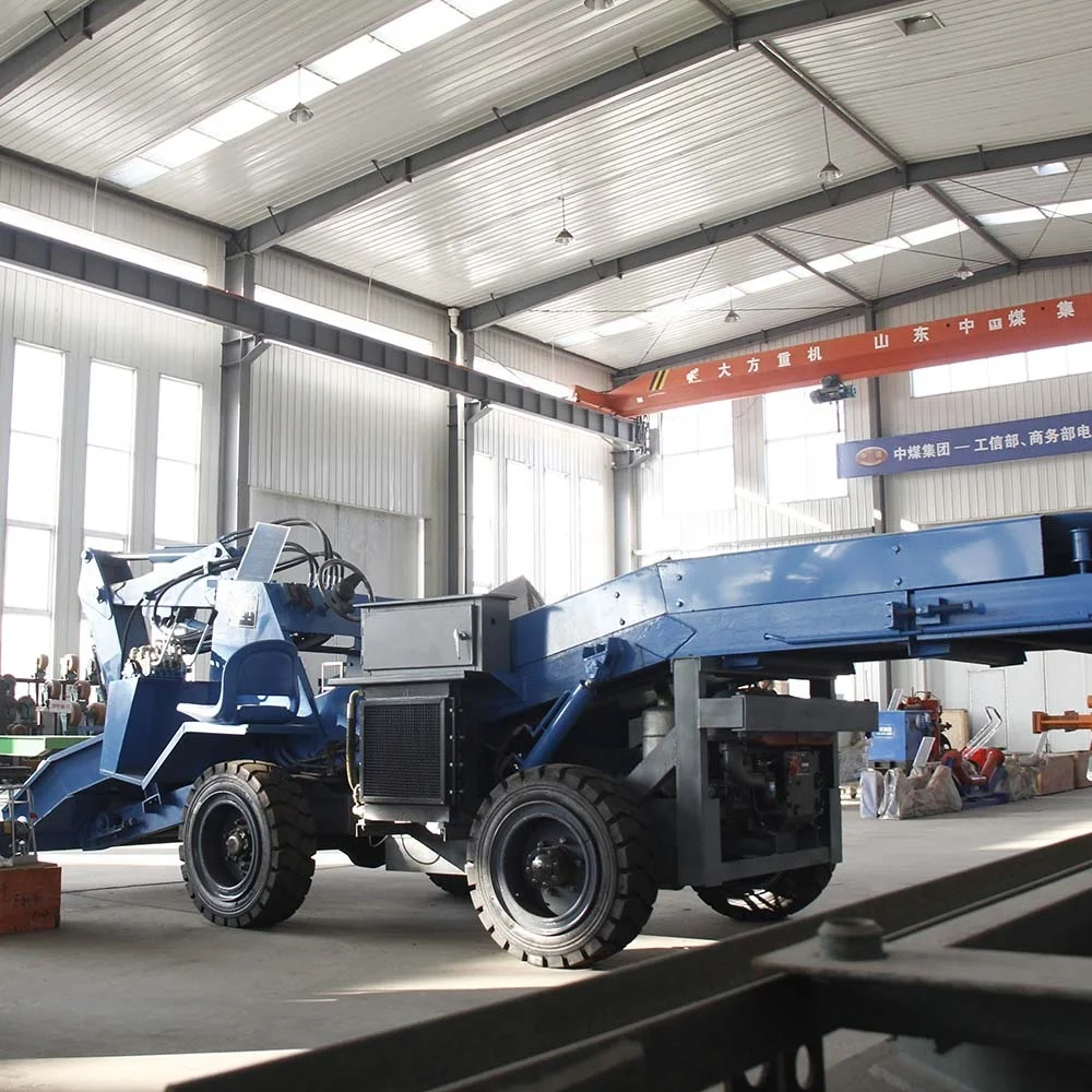 Wheeled Stone Mucking Loader Used In Gold Mine