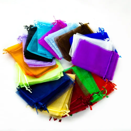 Manufacturer direct selling customized Organza Bag Jewelry Gift Bag