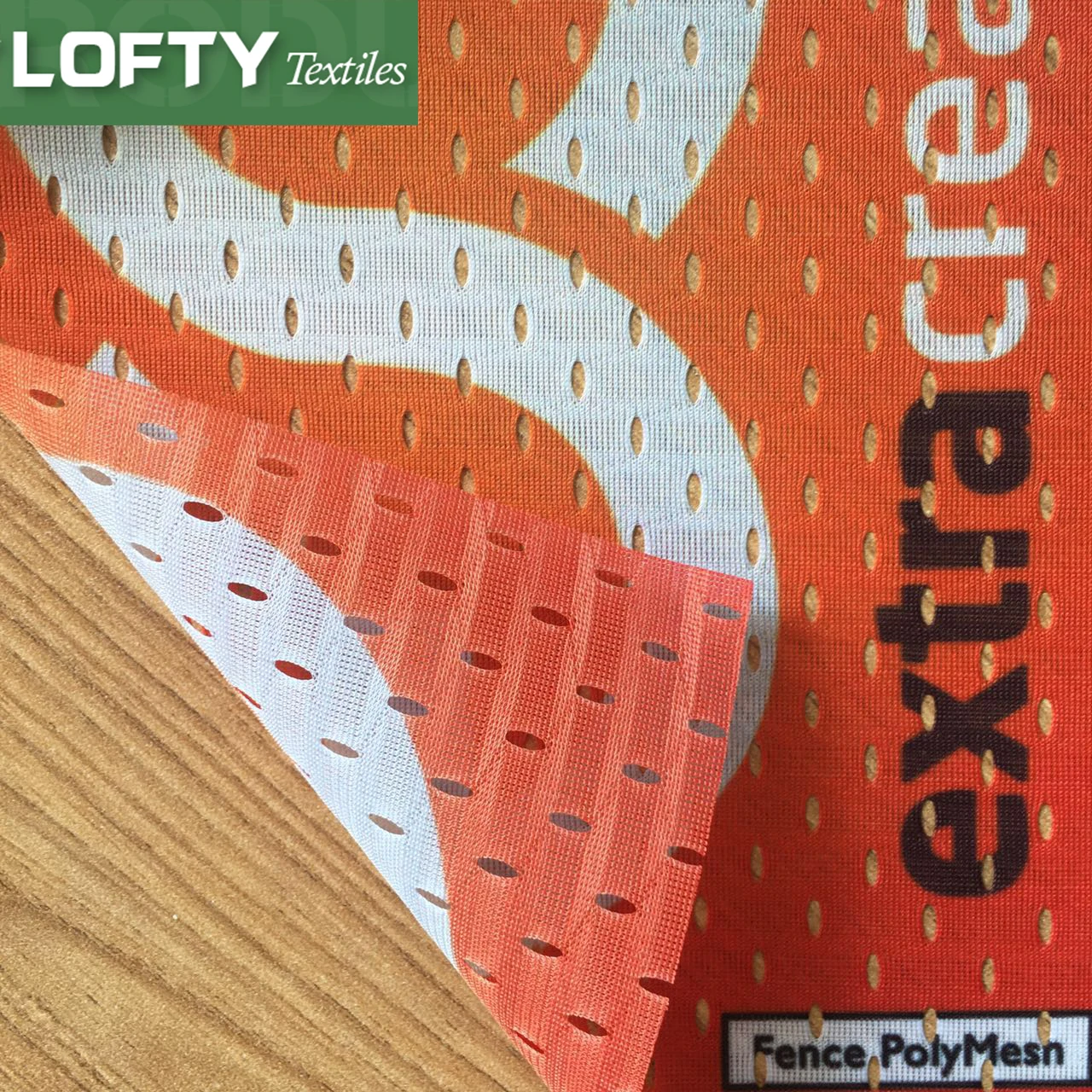 Mesh Flag 115gsm Polyester Beach Flag Mesh Fence Fabric for Dye Sublimation Print